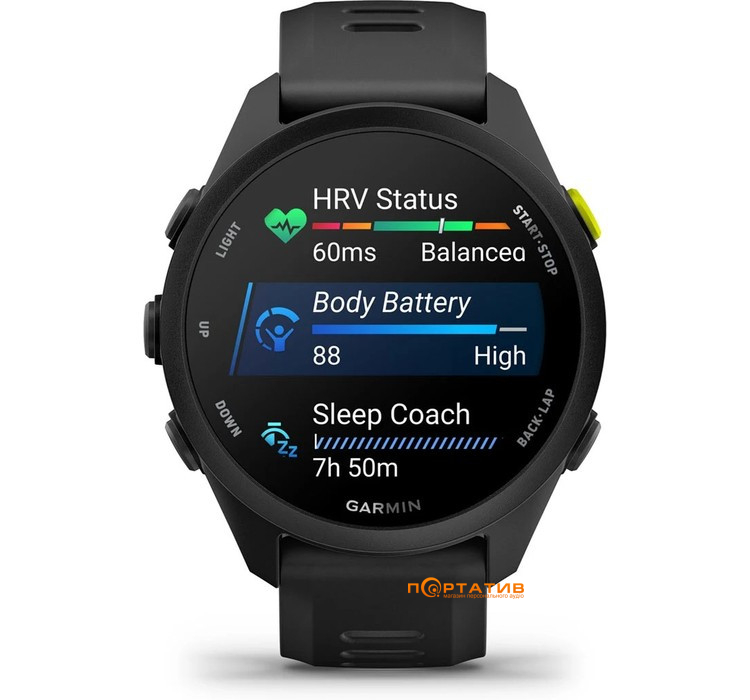 Смарт-часы Garmin Forerunner 70 Black (010-04307-00)