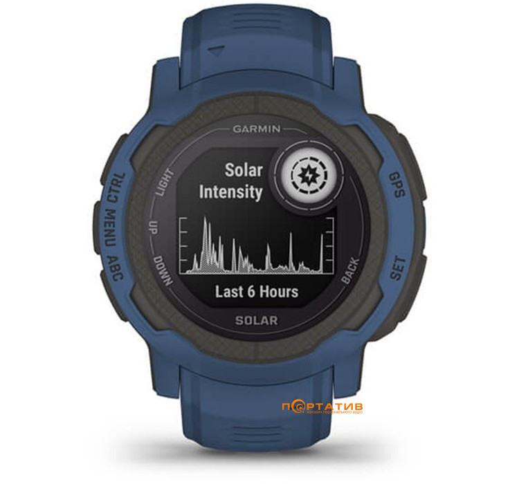 Смарт-часы Garmin Instinct 2 Solar Tidal Blue (010-02627-06)