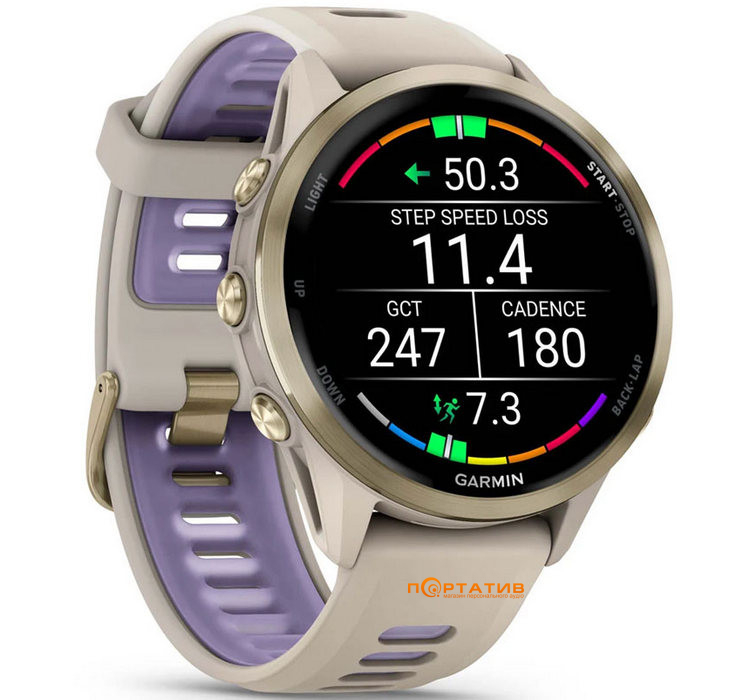 Смарт-часы Garmin Forerunner 970, French Gray/Indigo (010-02969-12)