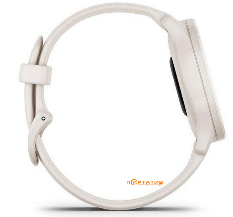 Смарт-годинник Garmin Vivomove Sport Ivory Case and Silicone Band with Peach Gold Accents (010-02566-01)