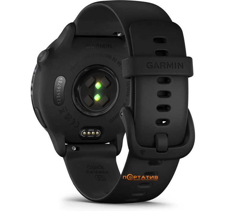 Смарт-годинник Garmin Vivoactive 6, GPS, Black/Slate (010-02985-00)