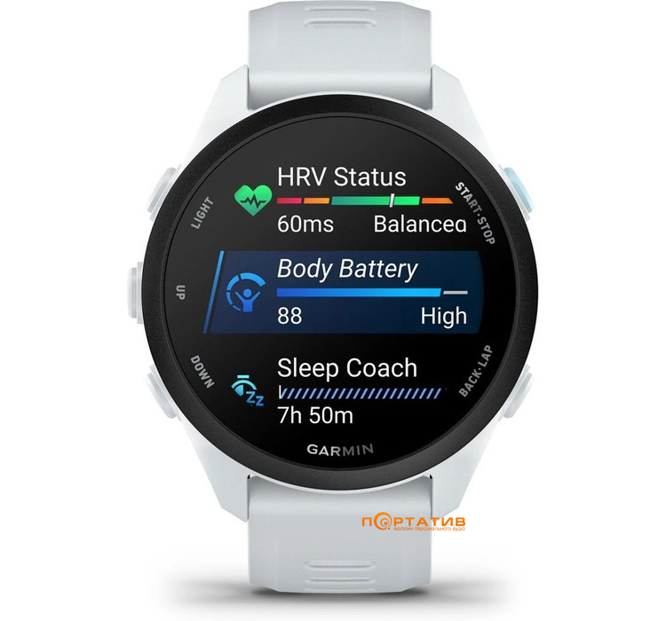 Смарт-часы Garmin Forerunner 70 Whitestone (010-04307-01)