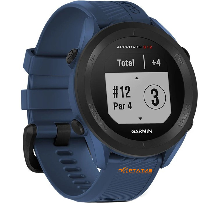 Смарт-годинник Garmin Approach S12, Golf GPS, Tidal Blue (010-02472-14)