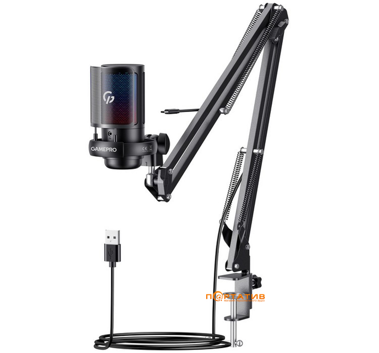 Микрофон Gamepro UGM145B Black
