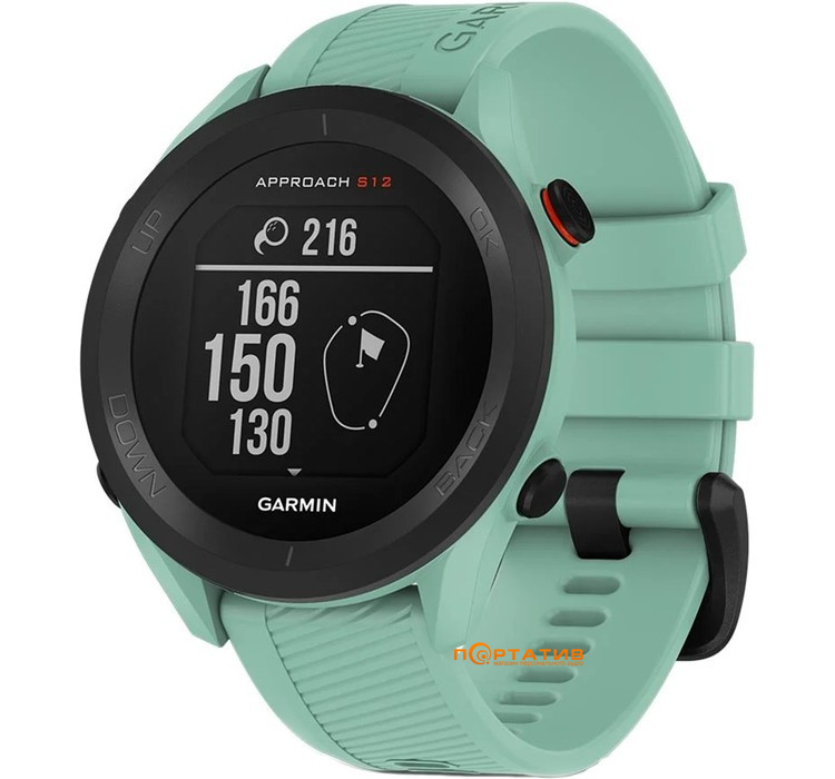 Смарт-годинник Garmin Approach S12, Golf GPS, Neo Tropic (010-02472-15)