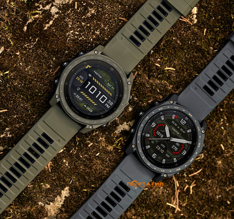 Смарт-часы Garmin Tactix 8 – 51 mm, AMOLED, Cerakote Coating, Olive (010-04553-11)