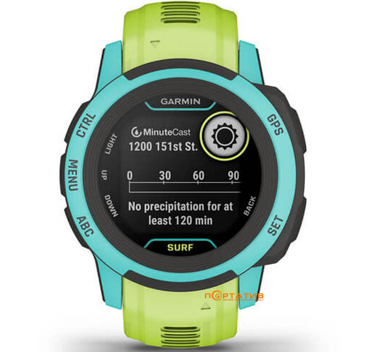 Смарт-годинник Garmin Instinct 2S Surf Edition – Waikiki (010-02563-02)