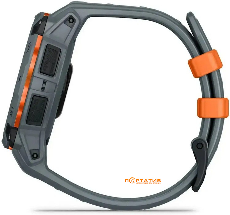 Смарт-часы Garmin Instinct 3, 45mm, Solar, Spark Orange Bezel w/Twilight Band (010-02934-01)