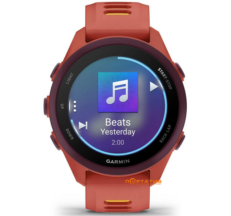 Смарт-часы Garmin Forerunner 170 MUSIC Red Pink/Mango (010-03920-13)