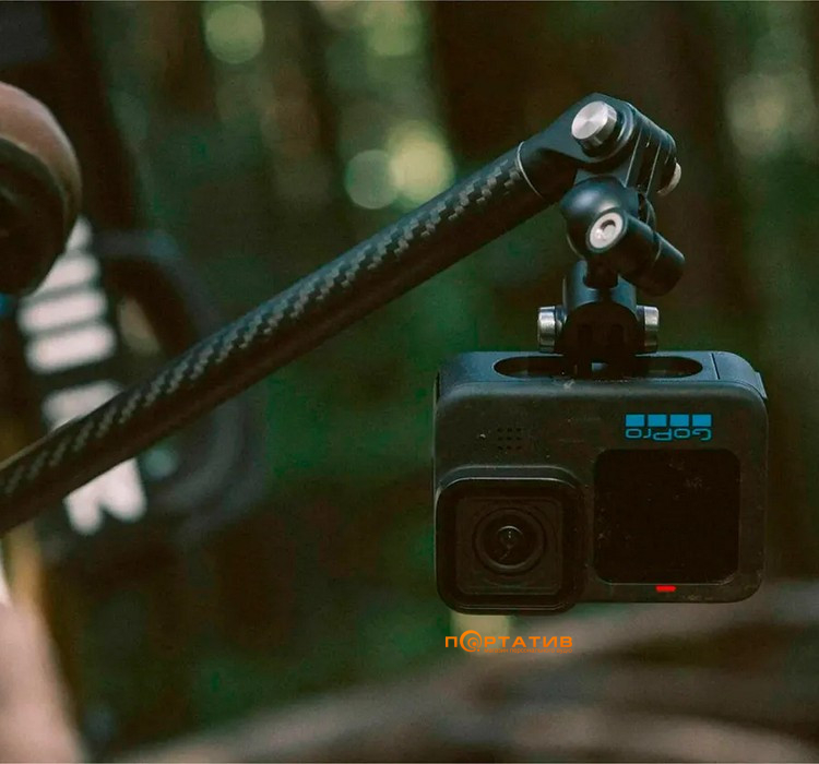 Кріплення універсальне із затискачем на кермо GoPro Boom + Bar Mount (AEXTM-011)