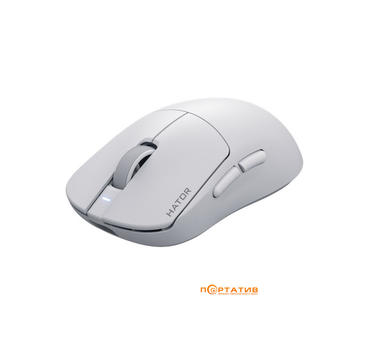 Ігрова миша HATOR Quasar 3S ULTIMA 8K Wireless White (HTM661)