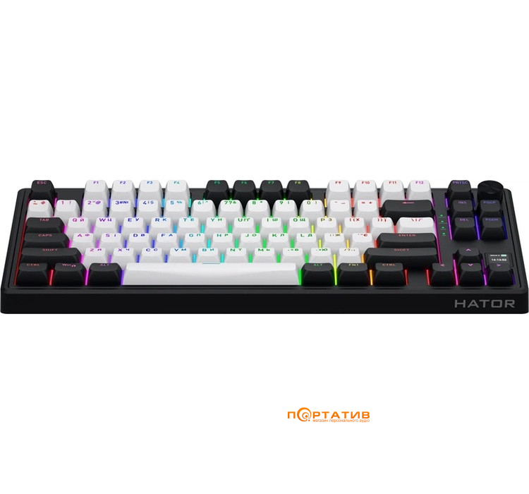 Игровая клавиатура HATOR Skyfall 80 MAG Ultima 8K Wireless Black-White (HTK3880UA)