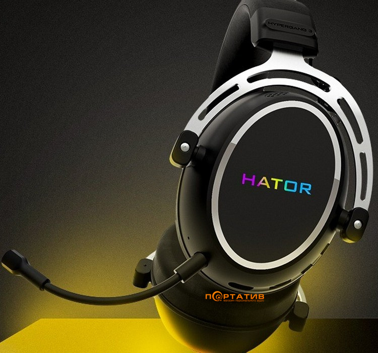 Игровая гарнитура HATOR Hypergang 3 Wireless (ESH55) Black