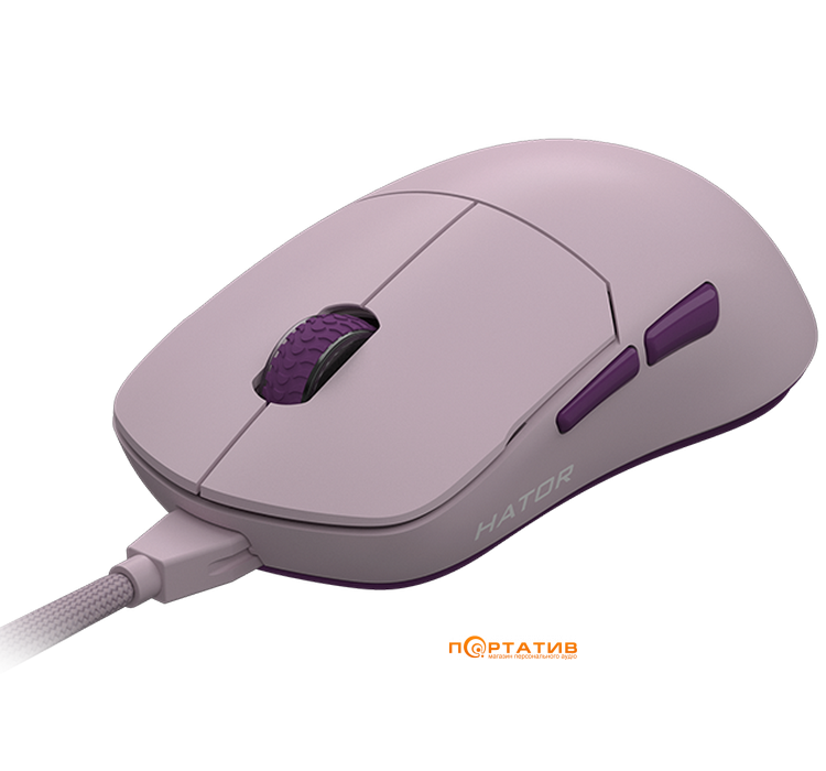 Игровая мышь HATOR Quasar Essential Lilac (HTM-403)