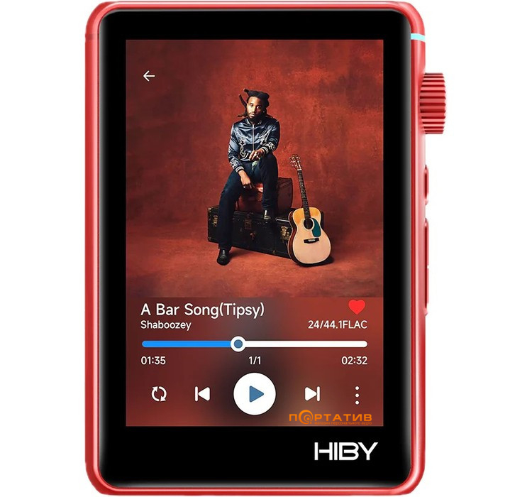 Аудиоплеер HiBy R3 II 2025 Red