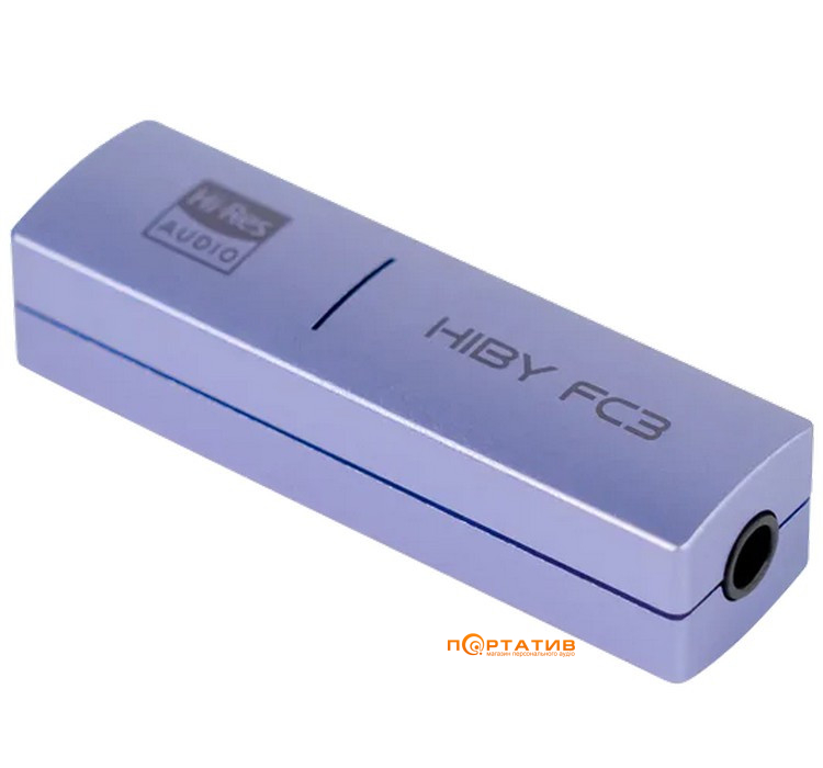 ЦАП с усилителем для наушников HiBy FC3 with display Purple