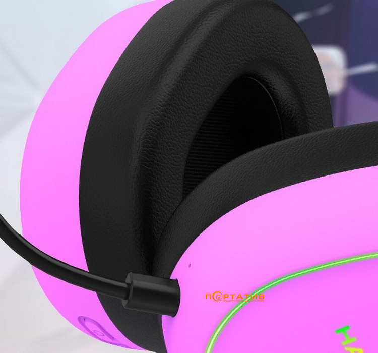 Ігрова гарнітура HATOR Phoenix 2 Wireless Hi-Res (ESH42) Cyber Violet