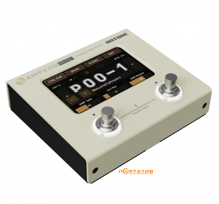 Гітарний процесор Hotone Audio Ampero Mini Vanilla