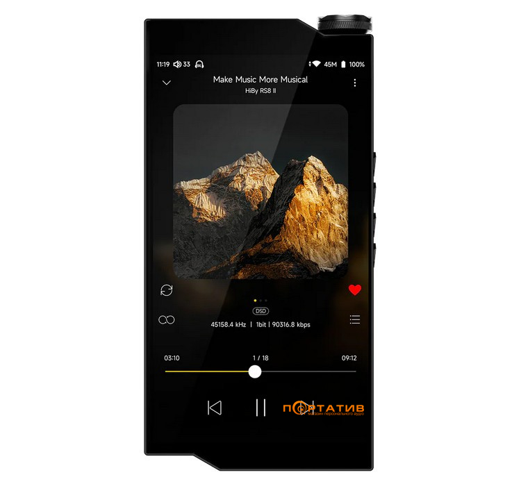 Аудиоплеер HiBy RS8 II Black