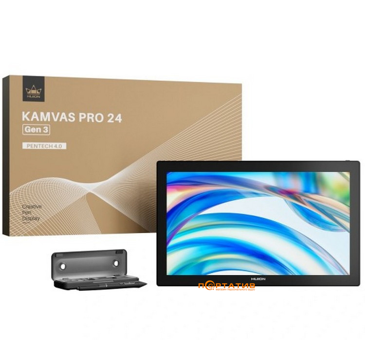 Графічний монітор HUION Kamvas Pro 24 (Gen3)