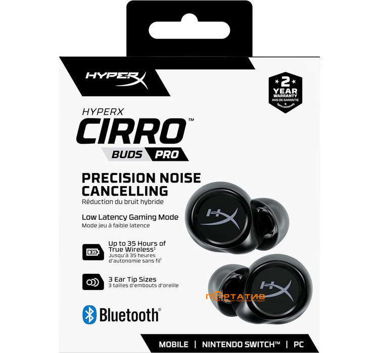 HyperX Cirro Buds Pro Black (727A5AA)