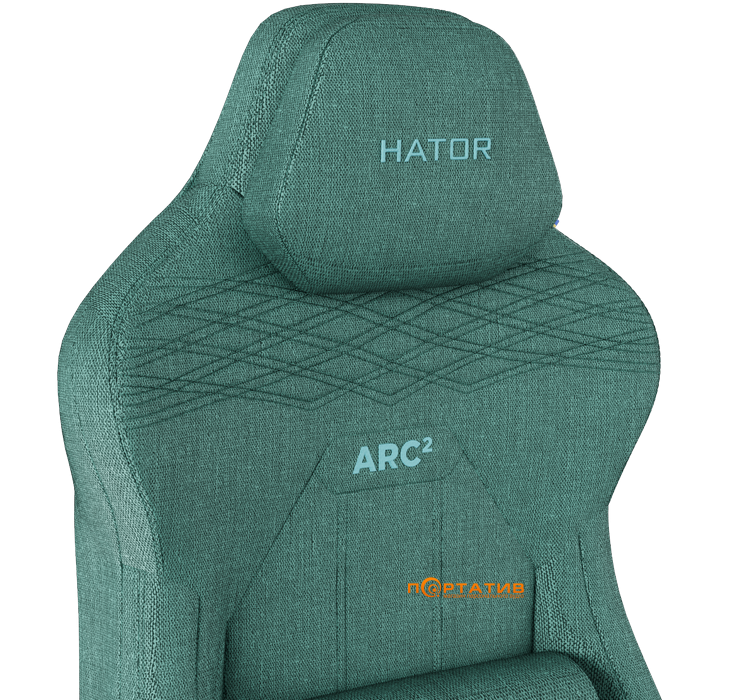 Кресло для геймеров HATOR Arc 2 XL Fabric Emerald (HTC2108)