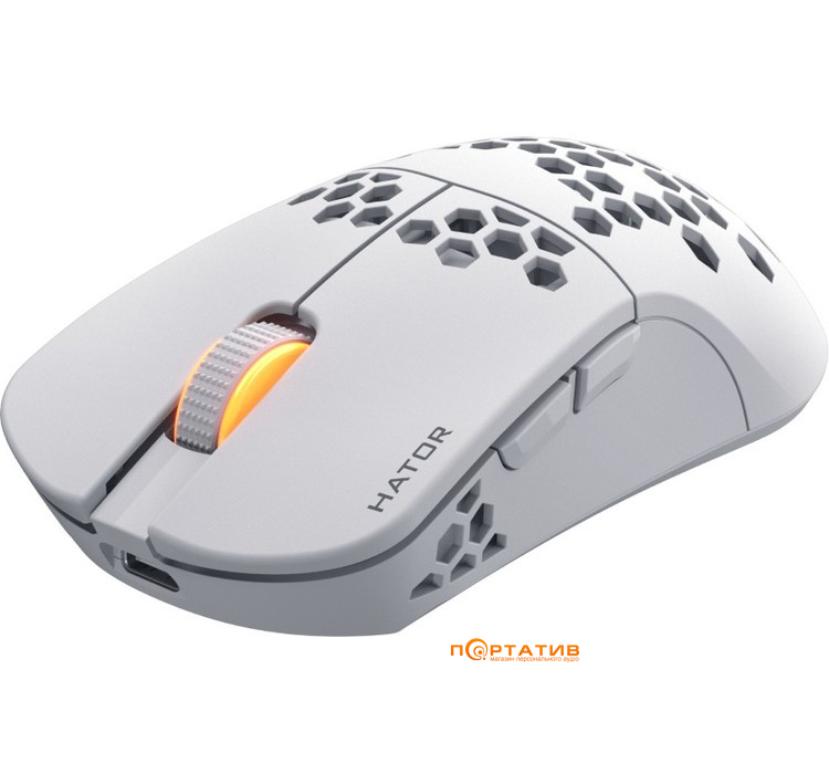 Игровая мышь HATOR Stellar Wireless White (HTM651)