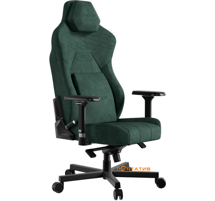 Кресло для геймеров HATOR Arc 3 XL Velour Emerald (HTC3448XL)