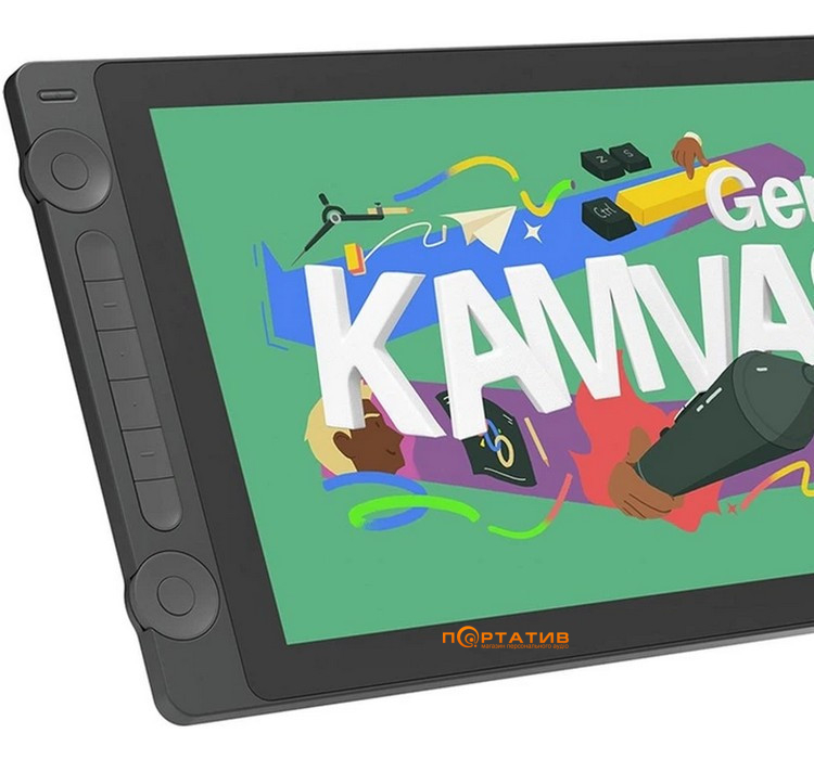 Графический монитор HUION Kamvas 16 Gen3 + перчатка (GS1563)