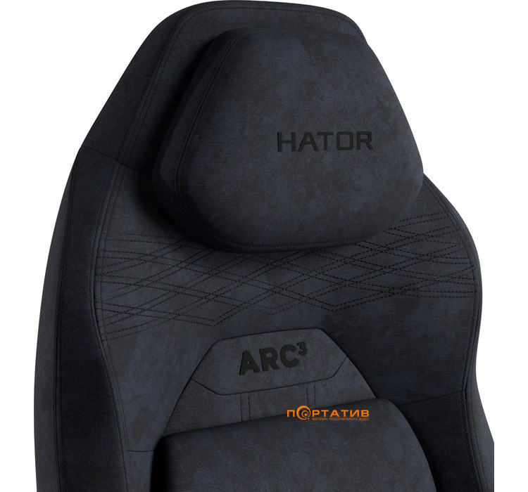 Кресло для геймеров HATOR Arc 3 S Velour Black (HTC3440S)