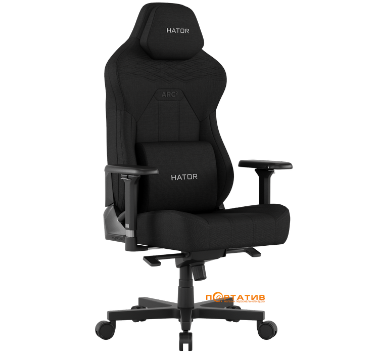 Кресло для геймеров HATOR Arc 2 XL Fabric Black (HTC2100)