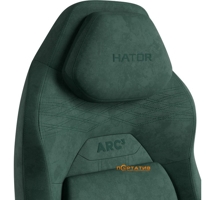 Кресло для геймеров HATOR Arc 3 L Velour Emerald (HTC3448L)