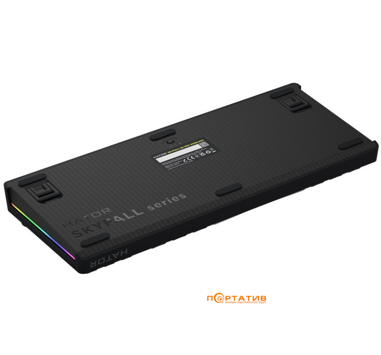 Игровая клавиатура HATOR Skyfall 80 PRO Wireless Grey-Black, Sillent Switches (HTK4180UA)