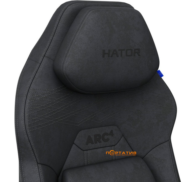 Кресло для геймеров HATOR Arc 4 XXL Velour Black (HTC4440XXL)