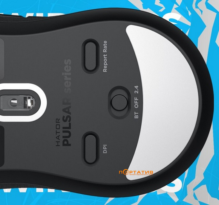 Игровая мышь HATOR Pulsar 3 Wireless Black (HTM630)