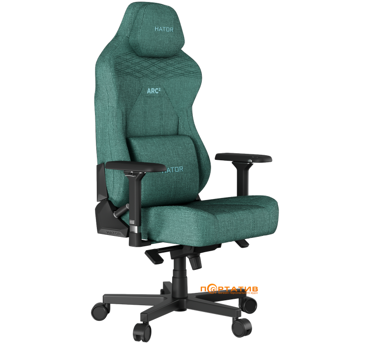 Кресло для геймеров HATOR Arc 2 XL Fabric Emerald (HTC2108)