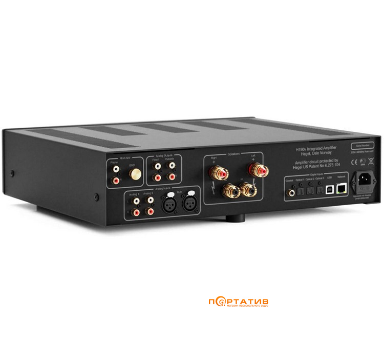 Підсилювач Hegel H190v Black
