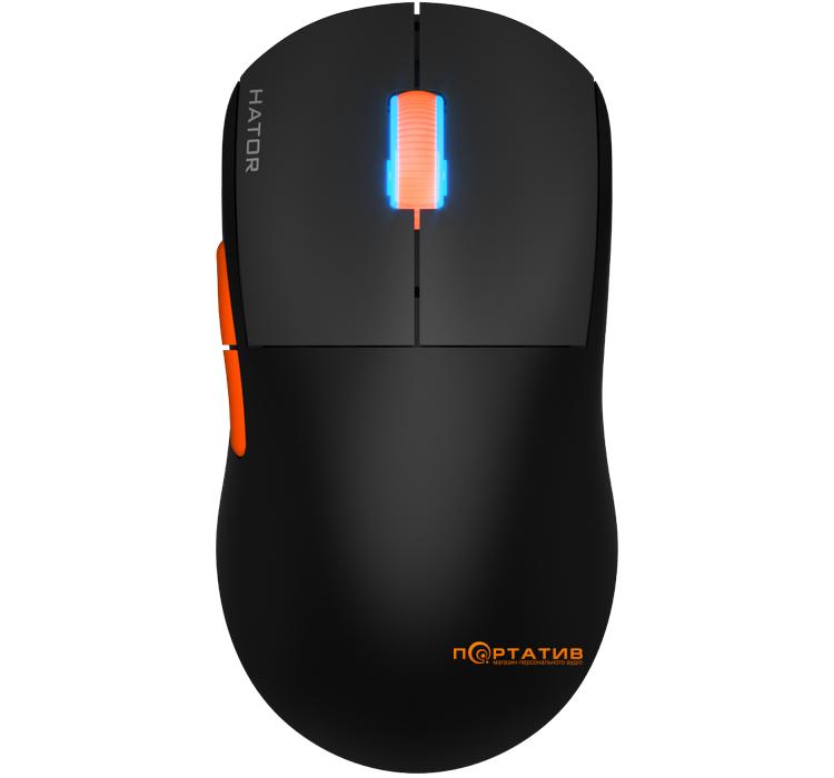 Игровая мышь HATOR Quasar 2 PRO Wireless Black/Orange (HTM560BO)
