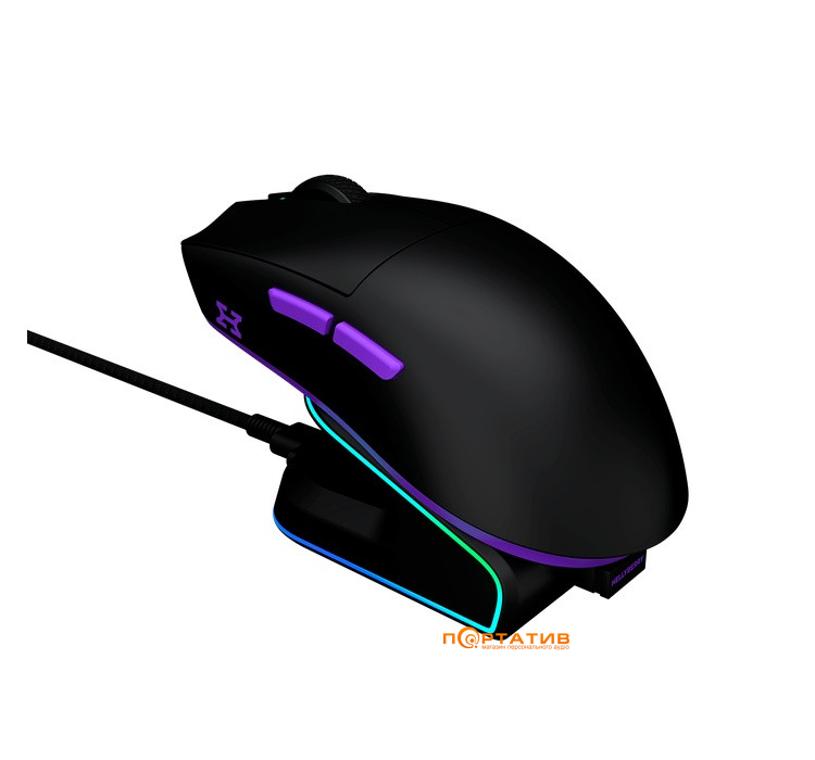 Игровая мышь HATOR Hellyberry HM47 Wireless Black-Violet (HM47_black_violet)
