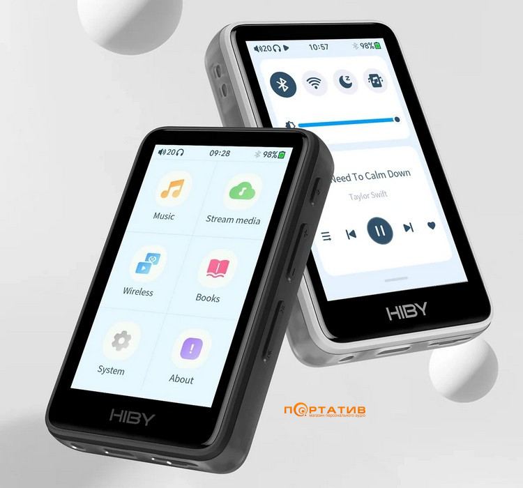 Аудиоплеер HiBy R1 White