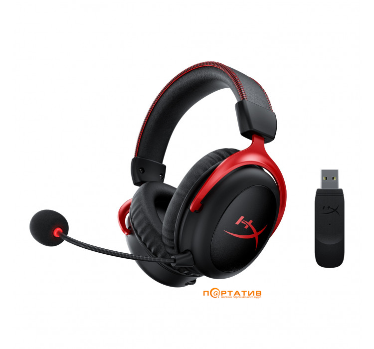 Игровая гарнитура HyperX Cloud II Wireless Red (HHSC2X-BA-RD/G)