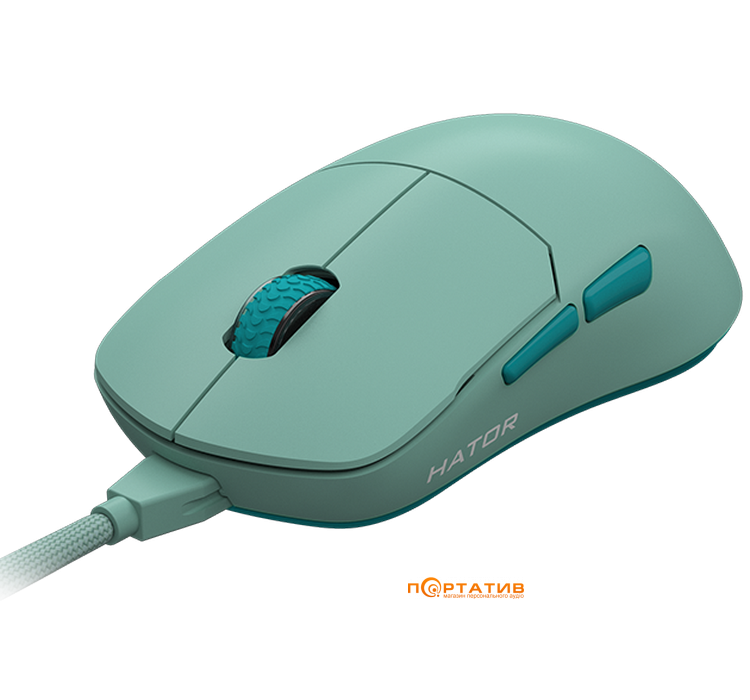 Ігрова миша HATOR Quasar Essential Mint (HTM-404)