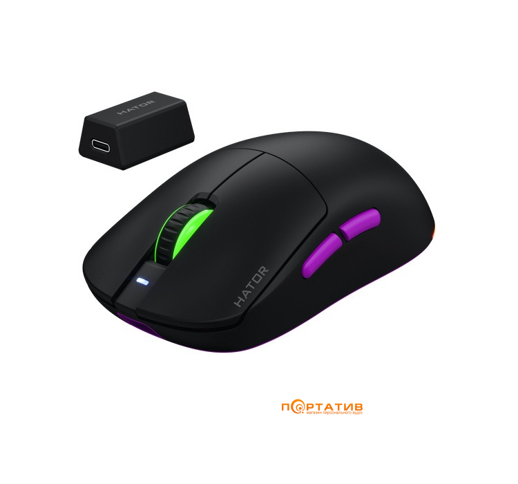 Ігрова миша HATOR Quasar 3 Ultra 8K Wireless Black Edition (HTM772)