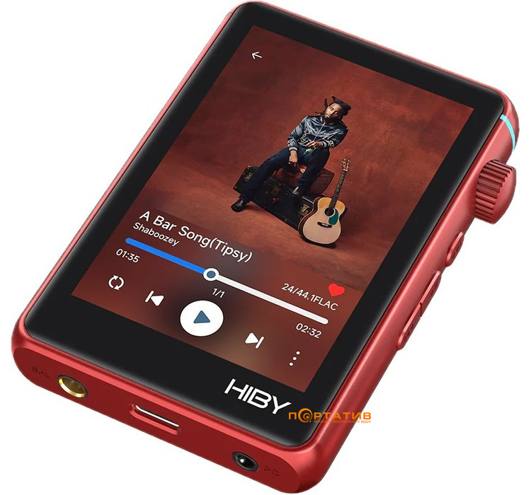 Аудиоплеер HiBy R3 II 2025 Red