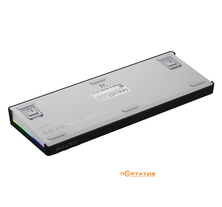Ігрова клавіатура HATOR Skyfall 65 Wireless Black-White (HTK3160UA)