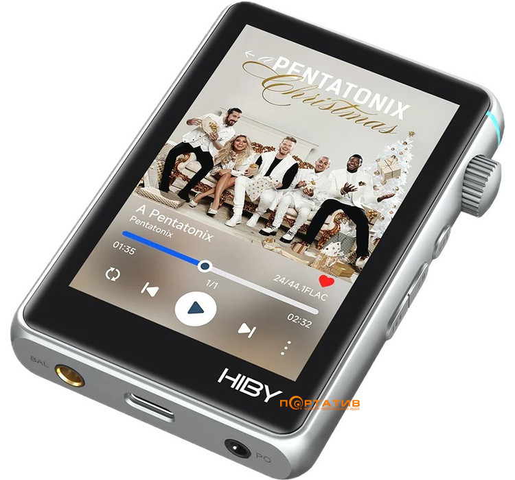 Аудіоплеєр HiBy R3 II 2025 Silver