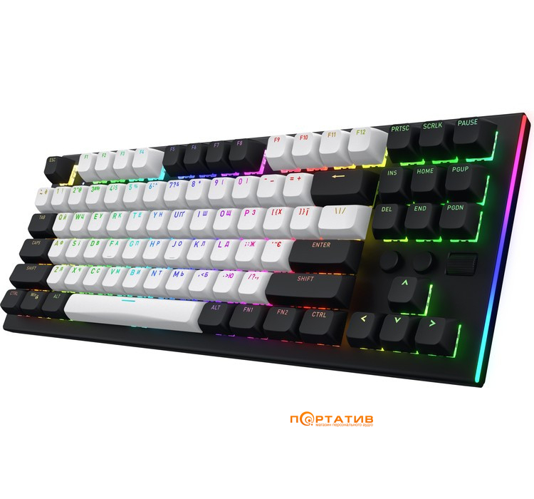 Ігрова клавіатура HATOR Gravity TKL Orange Black (HTK560UA)