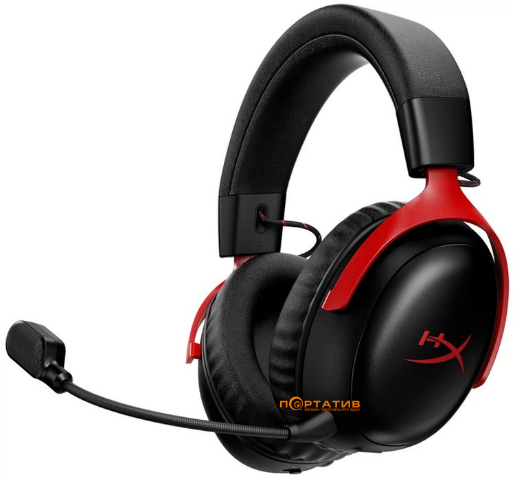 Игровая гарнитура HyperX Cloud III S Black-Red (A59Z0AA)