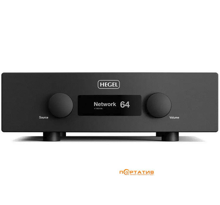 Підсилювач Hegel H400 Black