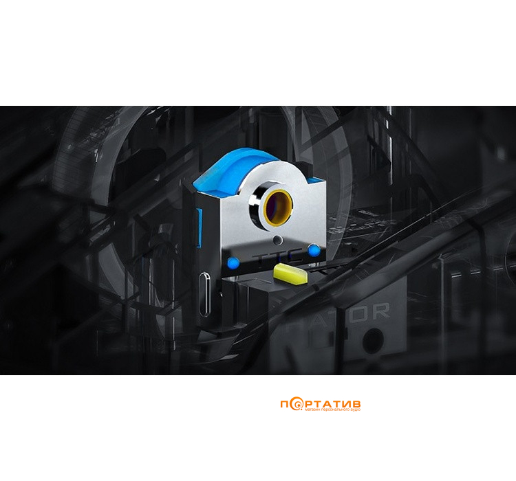Ігрова миша HATOR Quasar 3 ULTIMA 8K Wireless White/Mint (HTM761)
